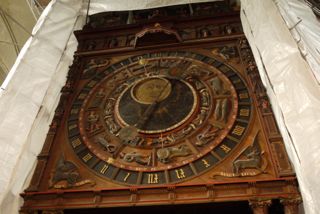astronomical clock in St Mary's Church in Rostock